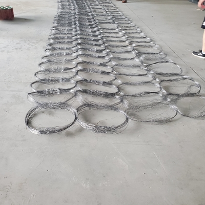 Phòng chống bẫy xe tăng Rào cản ngăn chặn lưới sợi rào cản lưới với vải đơn giản vải dệt cắt hàn xoắn dịch vụ chế biến