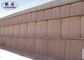 Hàng rào bảo vệ quân sự hạng nặng lớn Thiết kế lót vải địa kỹ thuật