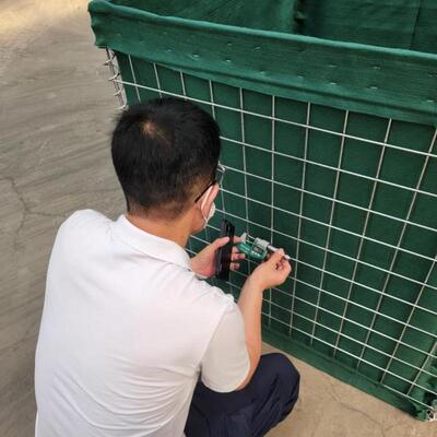 Mesh Gabions Protective Security Defensive Bastion Barriers Incorporating 3x3 Inches Mesh Size Engineered For Maximum Protection And Security Performance