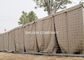 Hàng rào quân sự lót vải địa kỹ thuật bằng thép phòng thủ 2x2