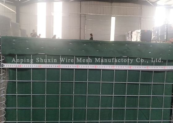 Galvanized hàn lưới hàng rào phòng thủ phòng chống lũ lụt Cage chống nổ