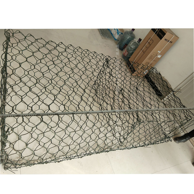 Hạng nặng 8x10cm Rọ đựng nhựa PVC tráng nhựa Lưới thép hình lục giác để giữ lại