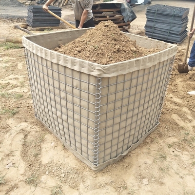 Dây Galfan quân sự Hesco Sand Barrier 50 X 50mm