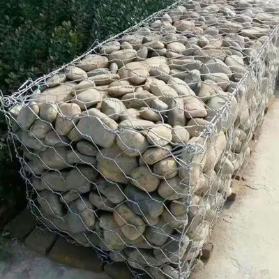 HỘP ĐÓNG GABION HEXAGONAL GABION ĐƯỢC PHÂN LẬP NÓNG GABION RETAINING TƯỜNG SÔNG NGÂN HÀNG BẢO VỆ GABION
