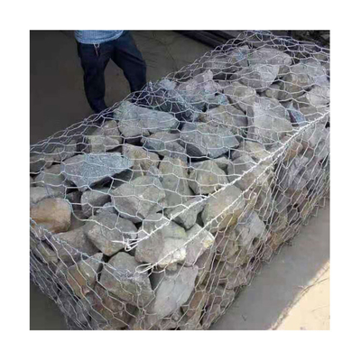 Rọ đá chống xói mòn bảo vệ sông tiêu chuẩn Mạ kẽm 2x1x1m