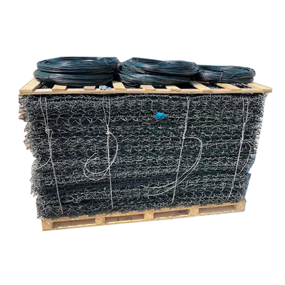 Hộp rọ đá 2x1x0,5m Đá mạ kẽm nhúng nóng 2,2mm / 6x8cm