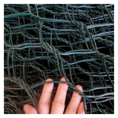 Q195 Q235 Galfan Wire Mesh Sack Gabion Nệm 4x1x1