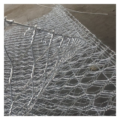 Dây mạ kẽm Mạ kẽm Gabion Militaire Chống gỉ với Gabion Clip