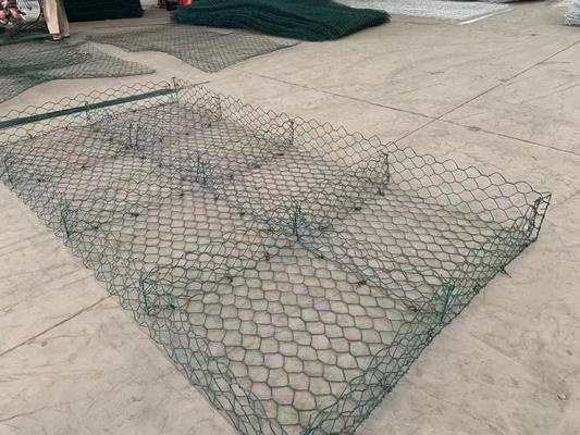 Nệm Gabion lưới lục giác mạ kẽm 6X2X0.3M cho xây dựng tường sông