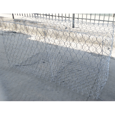Đôi giỏ Gabion xoắn đôi 8x10cm Lồng đầy đá ngăn đá vỡ