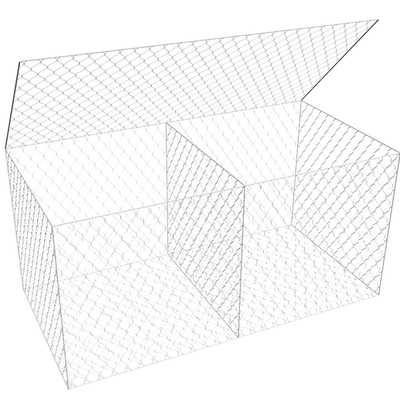 Giỏ Gabion 8x10cm mạ kẽm xoắn đôi HDG Lồng dây đầy đá
