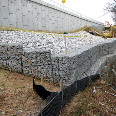 EN10223-3 Lồng lưới Gabion tiêu chuẩn châu Âu Mạ kẽm nhúng nóng