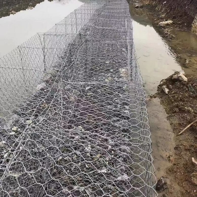 Giỏ Gabion  mạ kẽm tiêu chuẩn Q195 cho tường chắn lũ