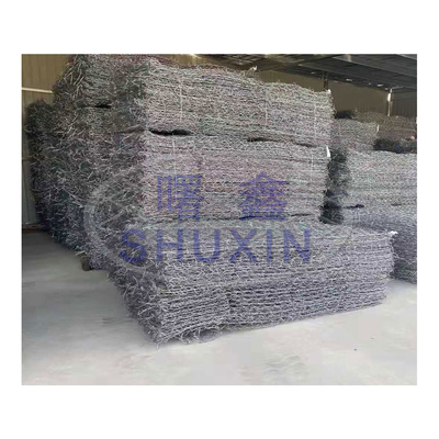 Dệt lưới dây sắt Reno Nệm Hộp Gabion Tường chắn Q195 Q235
