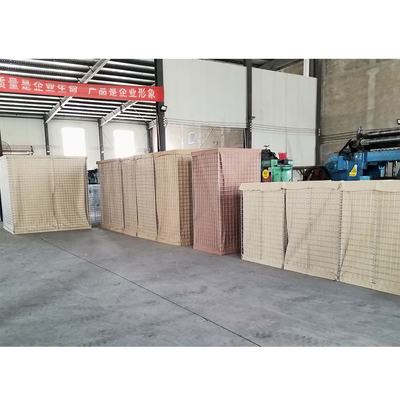 Lưới hàn vuông hàng rào quân sự dày 5.0mm mạ kẽm bảo vệ