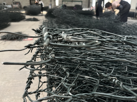 2m X 1m X 1m Gabion Box cho xây dựng tường đá