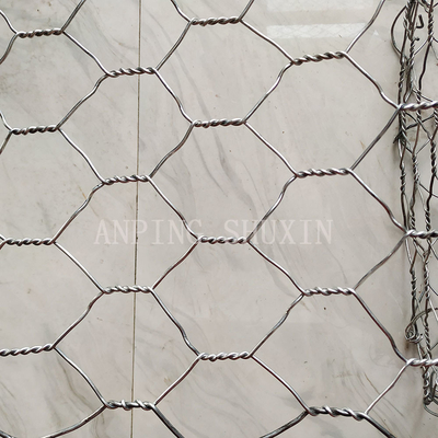 Galvanized Wire Mesh Restraining Wall Gabion River Flood Control Weave Gabion Basket