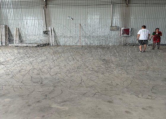 Rào cản xe tăng không dễ thấy Lưới giảm rào cản di động