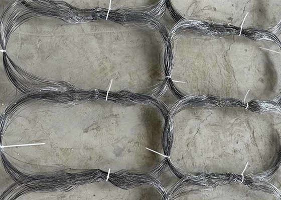 Phòng vệ biên giới chống xe tăng bọc đan xen dây thép galvanized