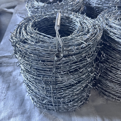 sợi dây thép gai galvanized giá sợi dây thép gai galvanized 250m mỗi cuộn sợi dây thép gai tbar công cụ kéo dài cho sợi dây thép gai Ce Certificate
