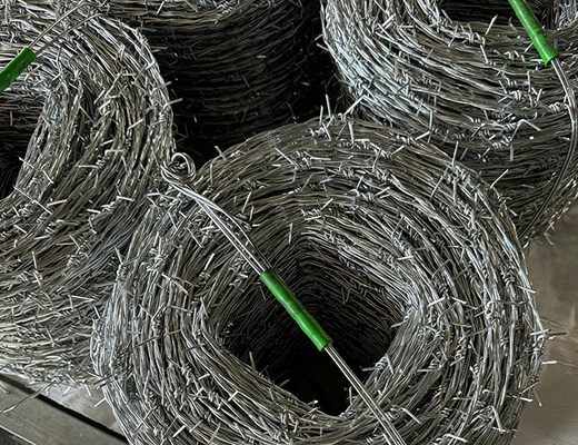 Sợi dây thép gai bảo mật điện galvanized để cô lập và bảo vệ