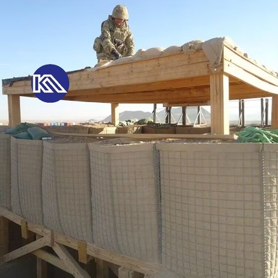Phòng chống ăn mòn hàn lũ Gabion hàng rào bảo vệ Blast Wall Dễ lắp đặt hàng rào phòng thủ Pháo đài