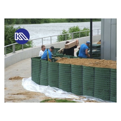 Đường chắn pháo đài phòng thủ 5 * 1 * 1 M tùy chỉnh để kiểm soát lũ lụt