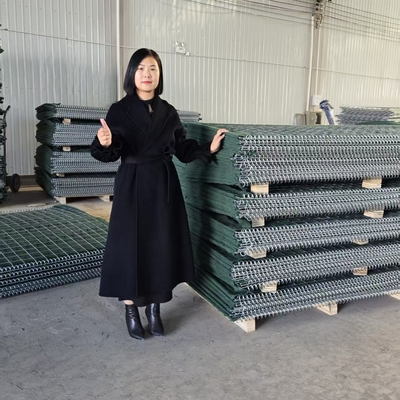 1m cao đắm nóng kẽm MIL 4 hàng rào phòng thủ cho quân sự hàng rào pháo đài phòng thủ