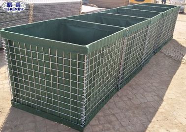 Quân đội phòng thủ rào cản bảo vệ tường mạ kẽm