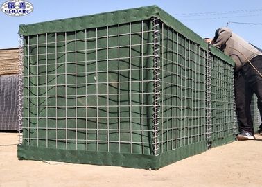 Lắp ráp an ninh cát đầy rào cản, bảo vệ hàn Gabion hộp
