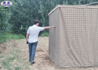 Weld Gabion Barrier Tính năng mạ kẽm nhúng nóng nặng Chứng nhận ISO