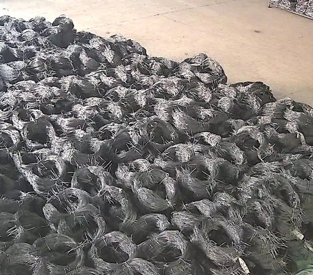 Giao hàng nhanh chóng MZP Rào cản không rõ ràng Rào chắn lưới dây chống xe tăng Rào chắn lưới kim loại