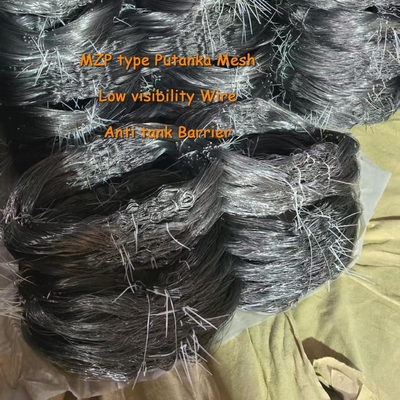 Lưới chống tăng Putanka bằng lưới thép dệt MZP, tầm nhìn thấp, với dây thép 0.5-0.9mm