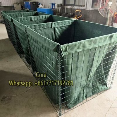 Hàng rào phòng thủ bằng thép mạ kẽm SX-3 để kiểm soát lũ