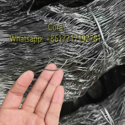 Mạng lưới dây chống xe tăng tầm nhìn thấp MZP Putanka 10x10m Thép rào cản