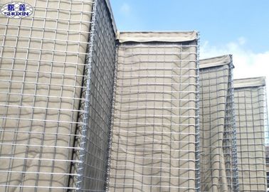 Tường Gabion quân sự Tường rào phòng thủ Hgill cho sinh thái thân thiện với quân đội Ô-man