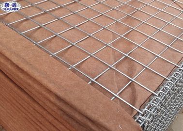Brown Gabion Box, Hesco rào kẽm Gabion Hộp bảo vệ hiệu quả