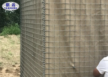 SX 4 giỏ Gabion Tường chống cháy nổ cho huấn luyện quân đội mạ kẽm