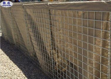 Hàn hộp Gabion Hộp cát đầy hàng rào Khả năng chống va đập cao