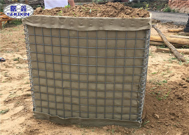 Golfan bọc tường cát quân sự để kiểm soát lũ lụt khẩn cấp màu cát