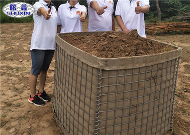 Trái đất đầy cát làm đầy rào cản, an ninh quân sự Bastion giỏ hộp cát