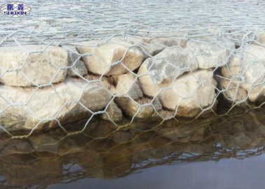 Nặng đá Gabion giữ lại tường mạ kẽm lục giác tính năng sinh thái thân thiện
