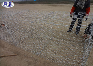 Mạ kẽm PVC tráng Gabion giỏ cho bảo vệ sông tường dịch vụ OEM
