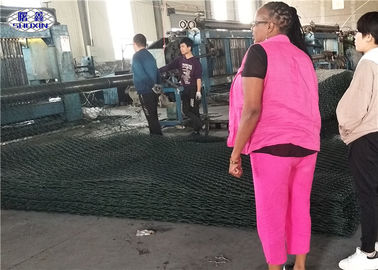 2 × 2 × 0,3 PVC tráng hộp Gabion thời tiết bằng chứng dễ dàng cài đặt