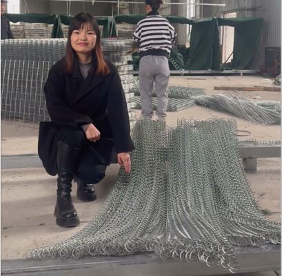 Mil 6 Geotextile and Military River Pretection 5mm Defensive Barrier hesco barrier price