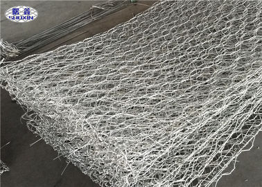 Đôi Twist Gabion tường lồng cho giường sông bảo vệ dệt lục giác