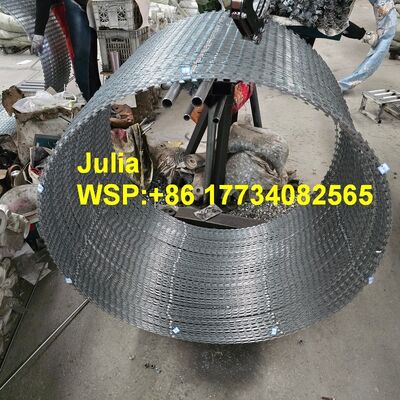 500mm bền OD BTO-16 Ranger Mesh 102 Loops Ranger sợi gai chống ăn mòn Cửa hàng cộng đồng dân cư