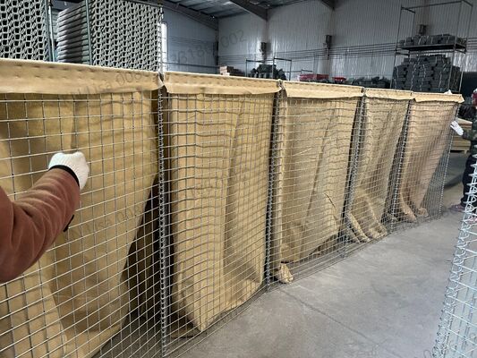 Các nguồn cung cấp chuyên nghiệpBản tùy chỉnh Gập hàng phòng thủ Bức tường bảo mật mạ thép Bức tường phòng thủ bùng nổ Bức tường giữ