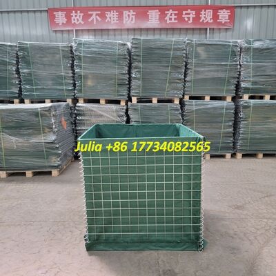 Mesh Gabions Bảo vệ an ninh phòng thủ pháo đài rào cản kết hợp 3x3 inch kích thước lưới được thiết kế cho bảo vệ tối đa và hiệu suất an ninh