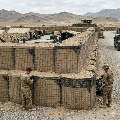 Rào chắn phòng thủ 2,21m X 1,52m X 30,5m Tường cát chống cháy nổ Paintball Air Bunkers Tường bơm hơi